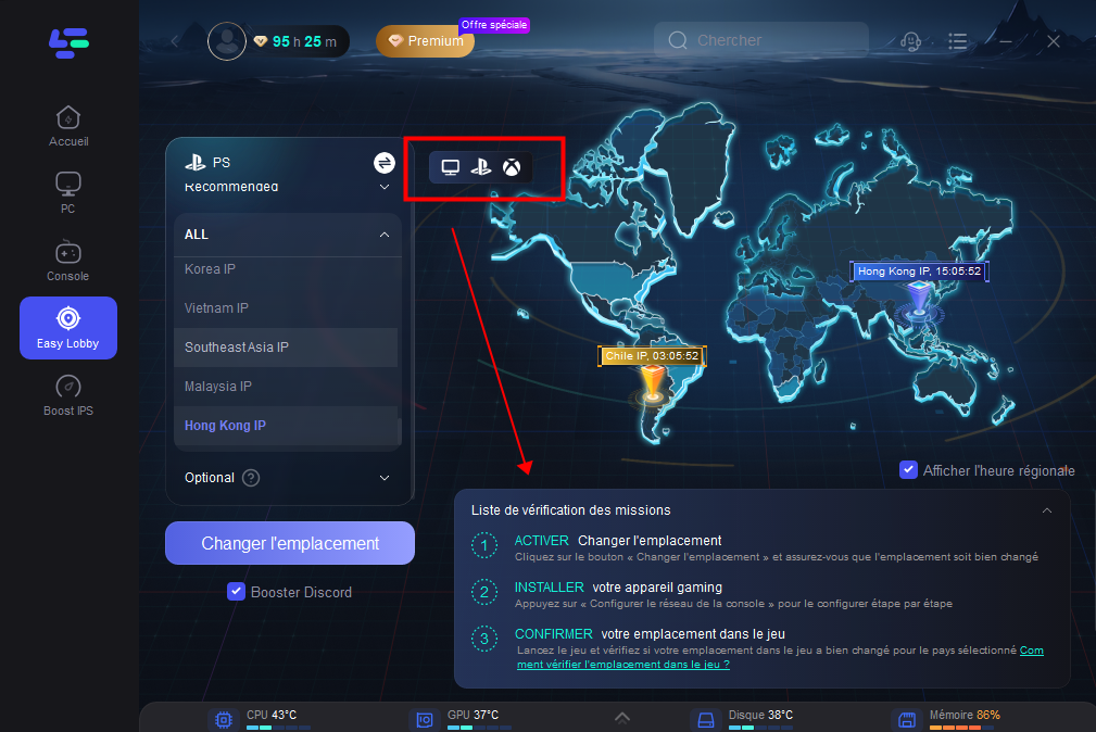 meilleur emplacement vpn pour warzone bot lobbies