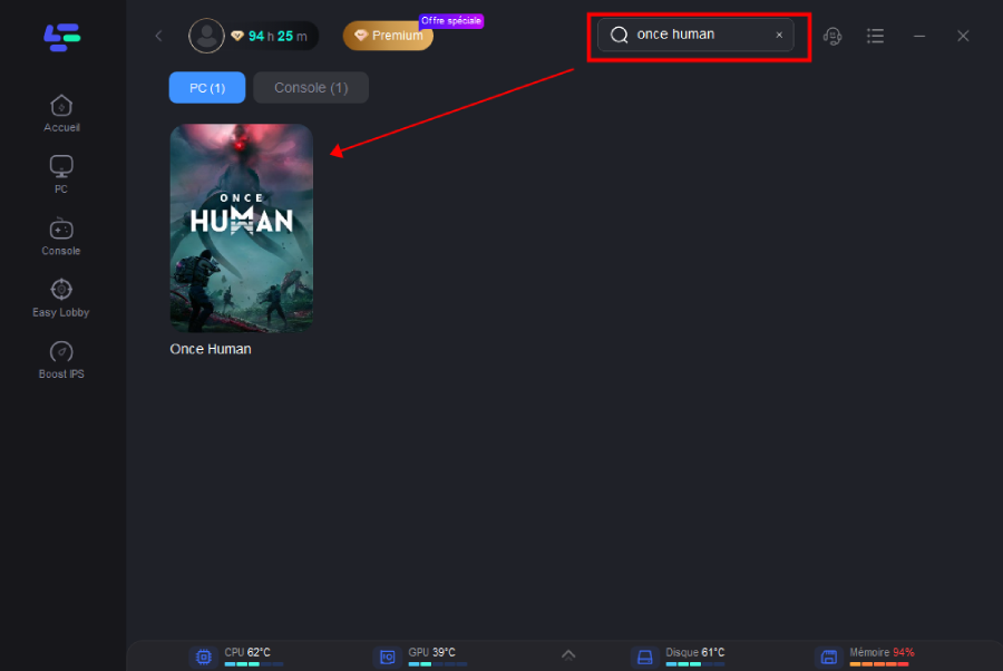 Nettoyage de serveur Once Human