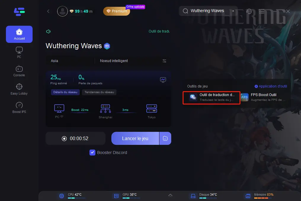 pourquoi Wuthering Waves est-il si laggy