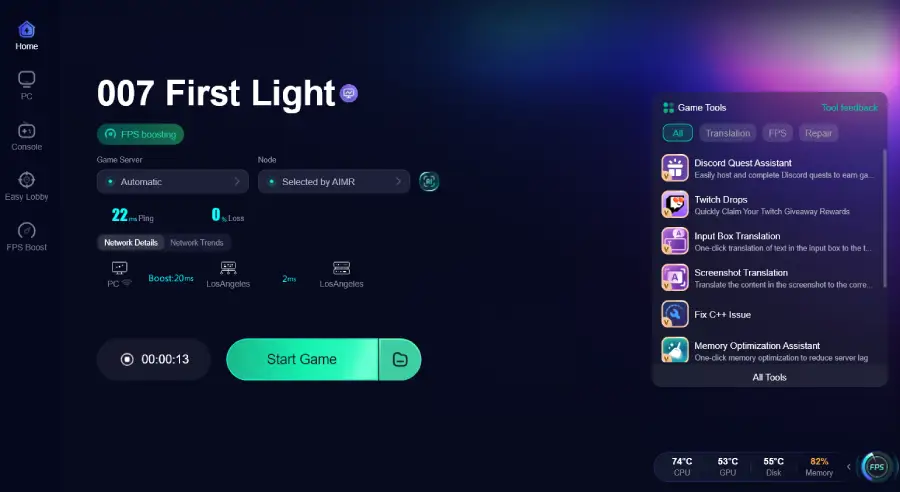 is 007 first light on game pass