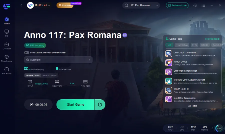 Anno 117: Pax Romana game translation tool