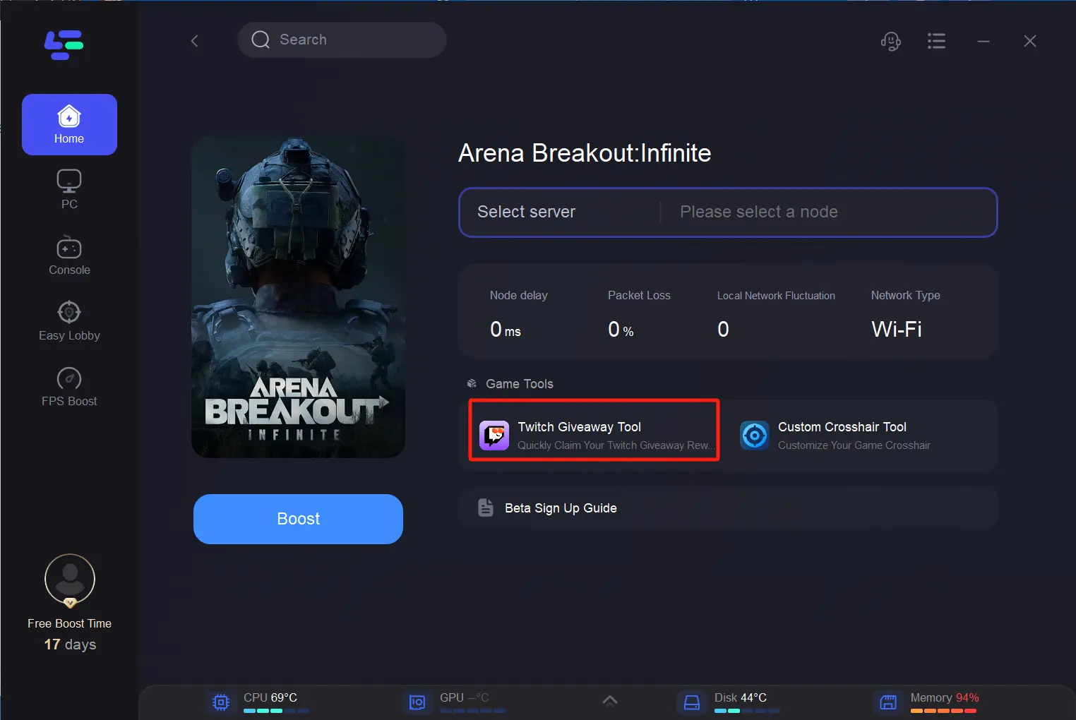 Arena Breakout: Infinite Twitch Drops