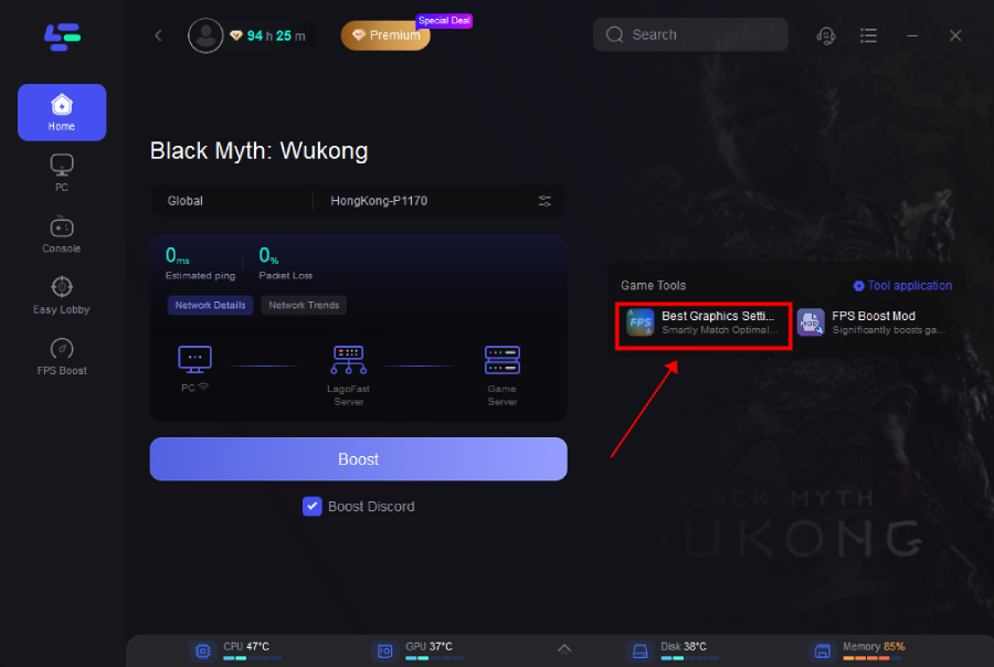 fix Black Myth: Wukong FPS issues