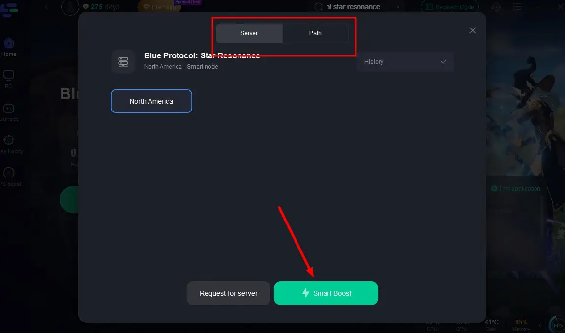 Choose a better server