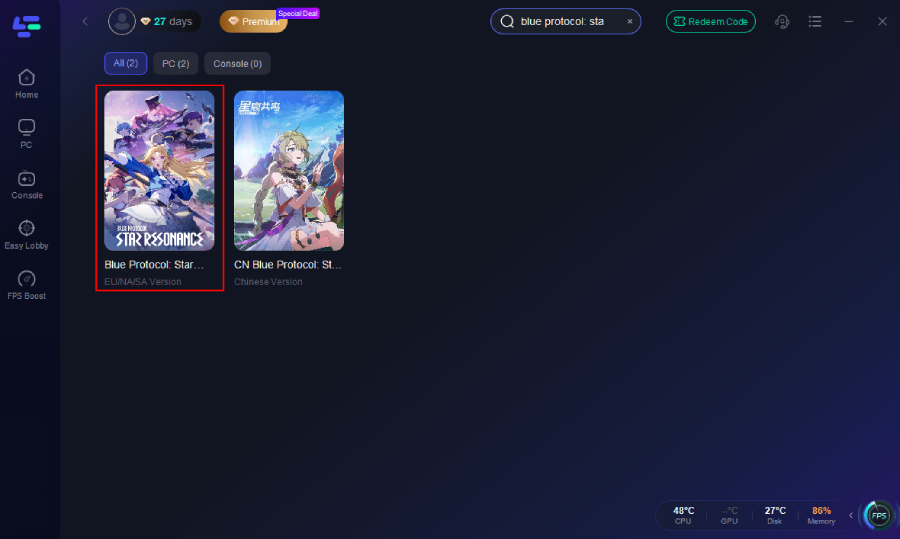 Search Blue Protocol: Star Resonance global