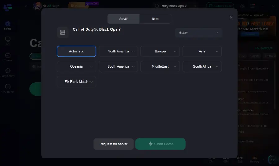 use LagoFast to optimize your bo7 gaming experience on PC