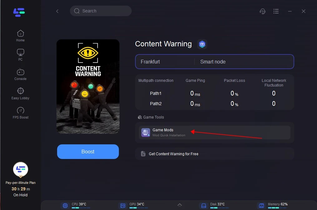  Content Warning Mod increases max player size to 128