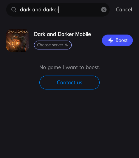 Dark and Darker Mobile Server change