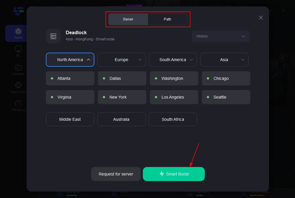 Deadlock crash on startup