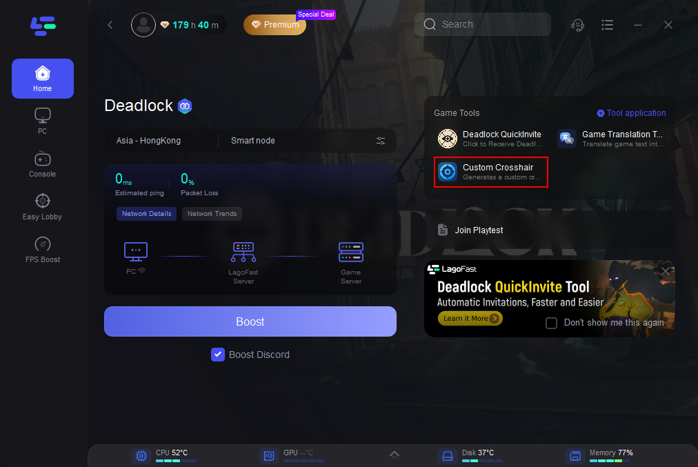 How To Adjust Crosshair Settings In Deadlock