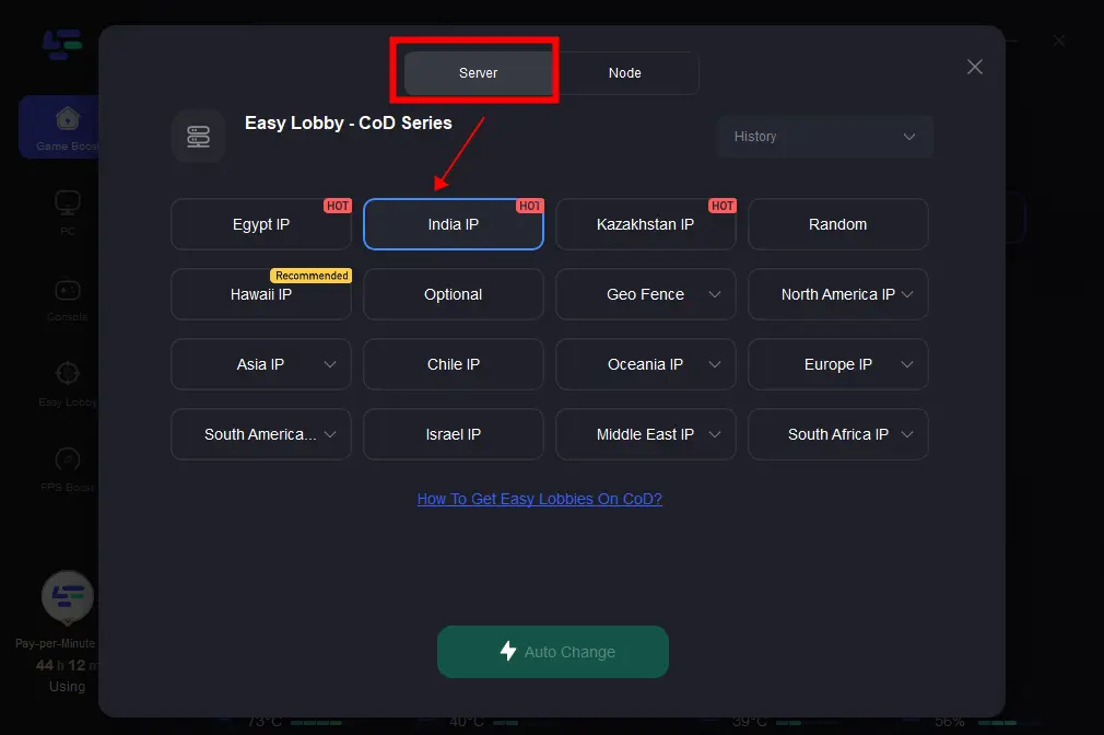 how to get bot lobbies in a warzone vpn