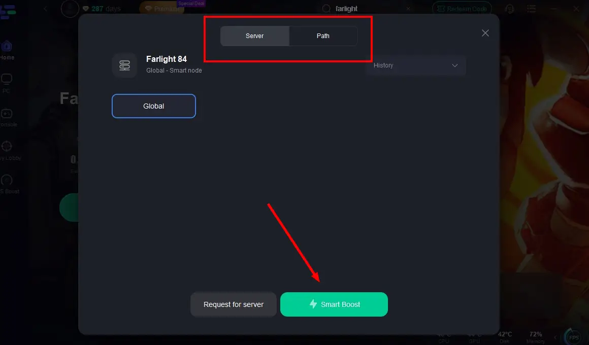 Choose a better server