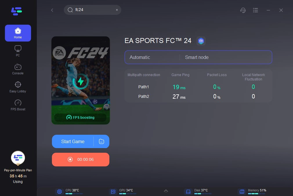 EA FC South Africa server Down with high ping,