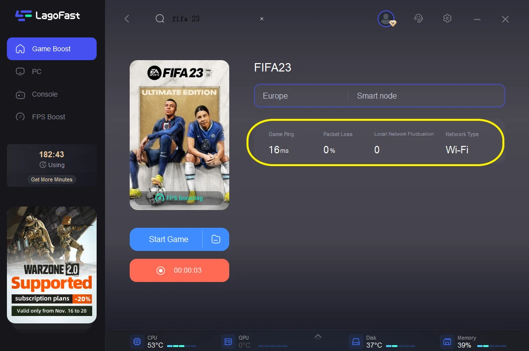 fifa 23 fps drop