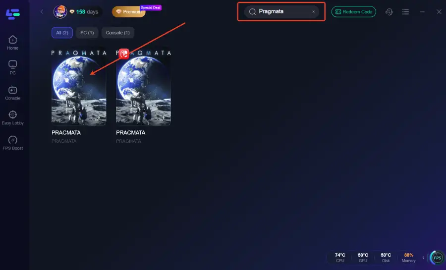 Pragmata crashing error