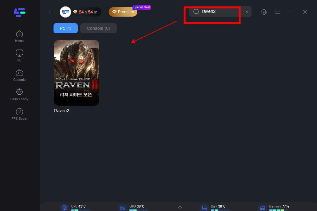 How to play Raven 2 on Korea Server