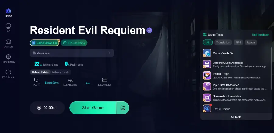 Resident Evil Requiem common error and solution