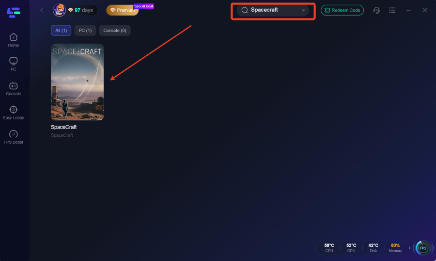 SpaceCraft release date