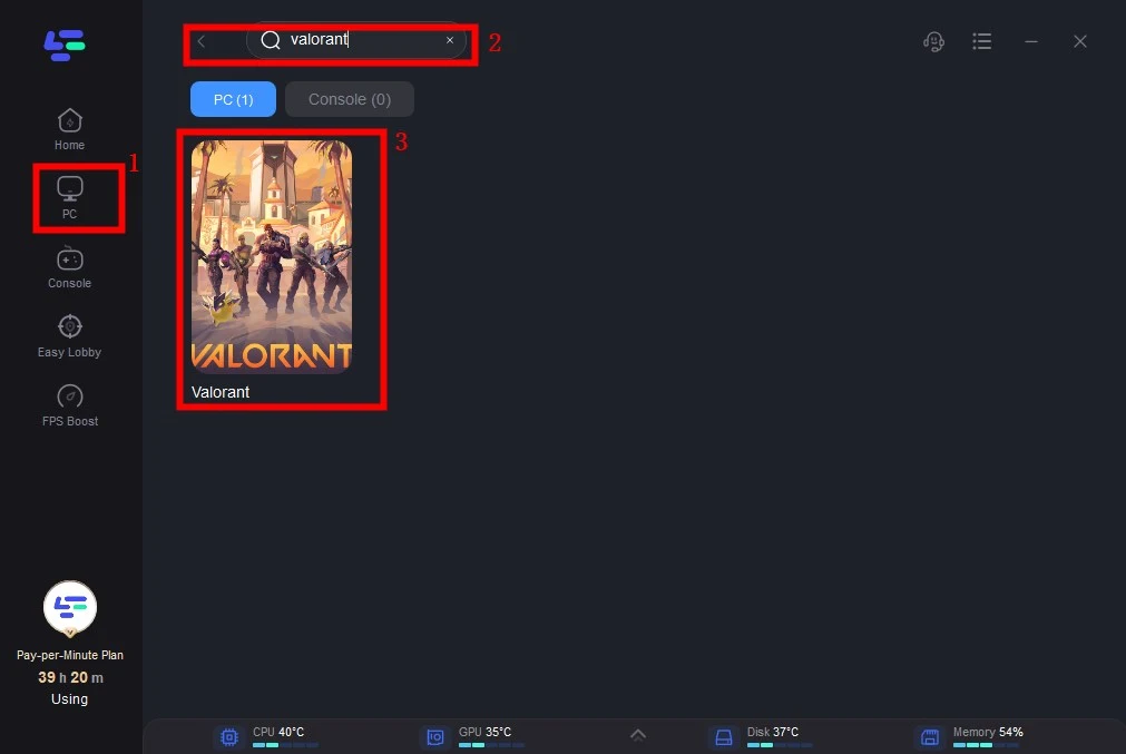 how to get more fps Valorant 1
