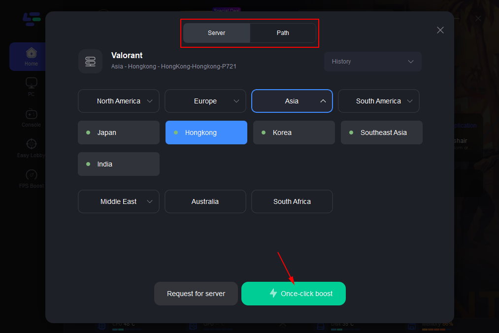 valorant low client fps