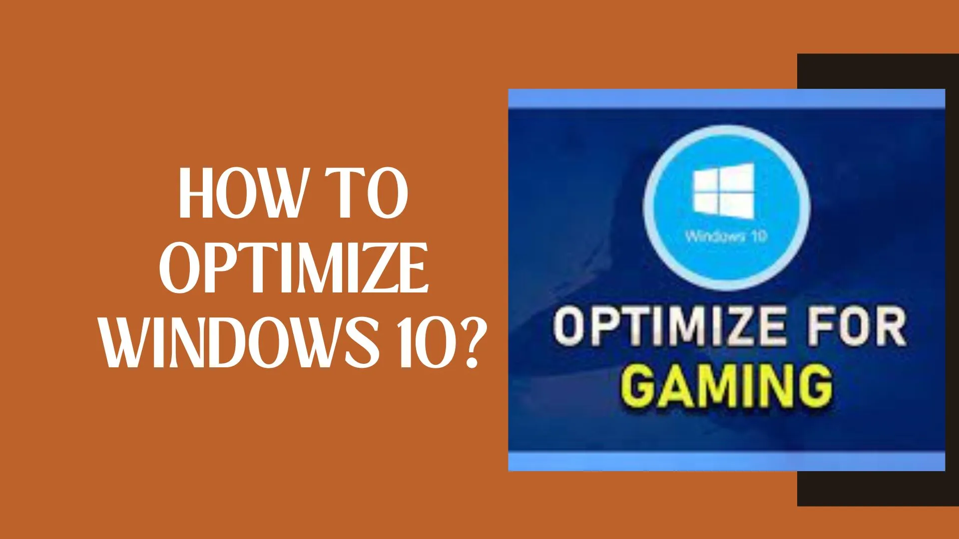 optimizi windows 10 fps