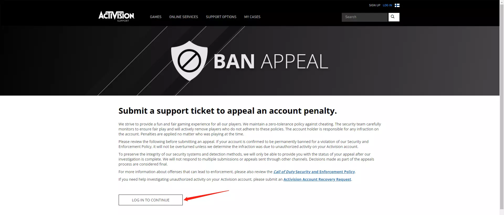 How to do Activision Ban Appeal?