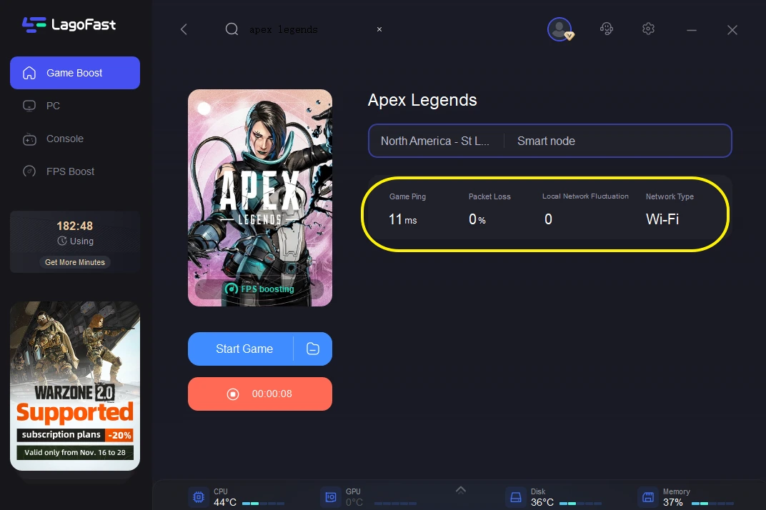 how to use VPN for apex legends