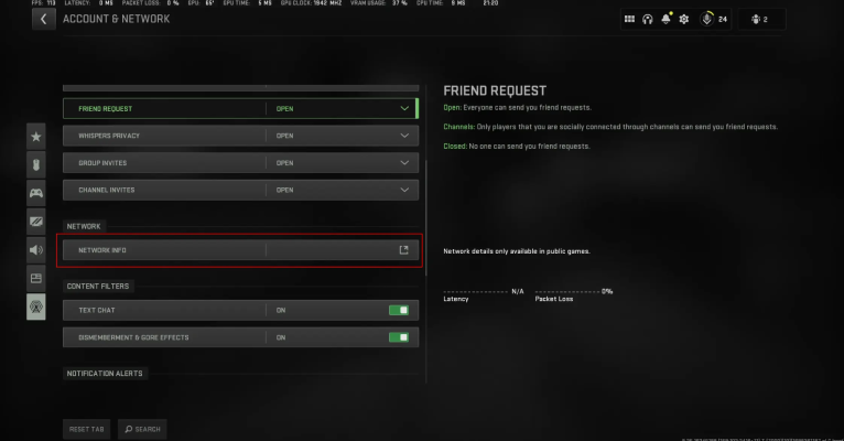 how to check in game location MW3