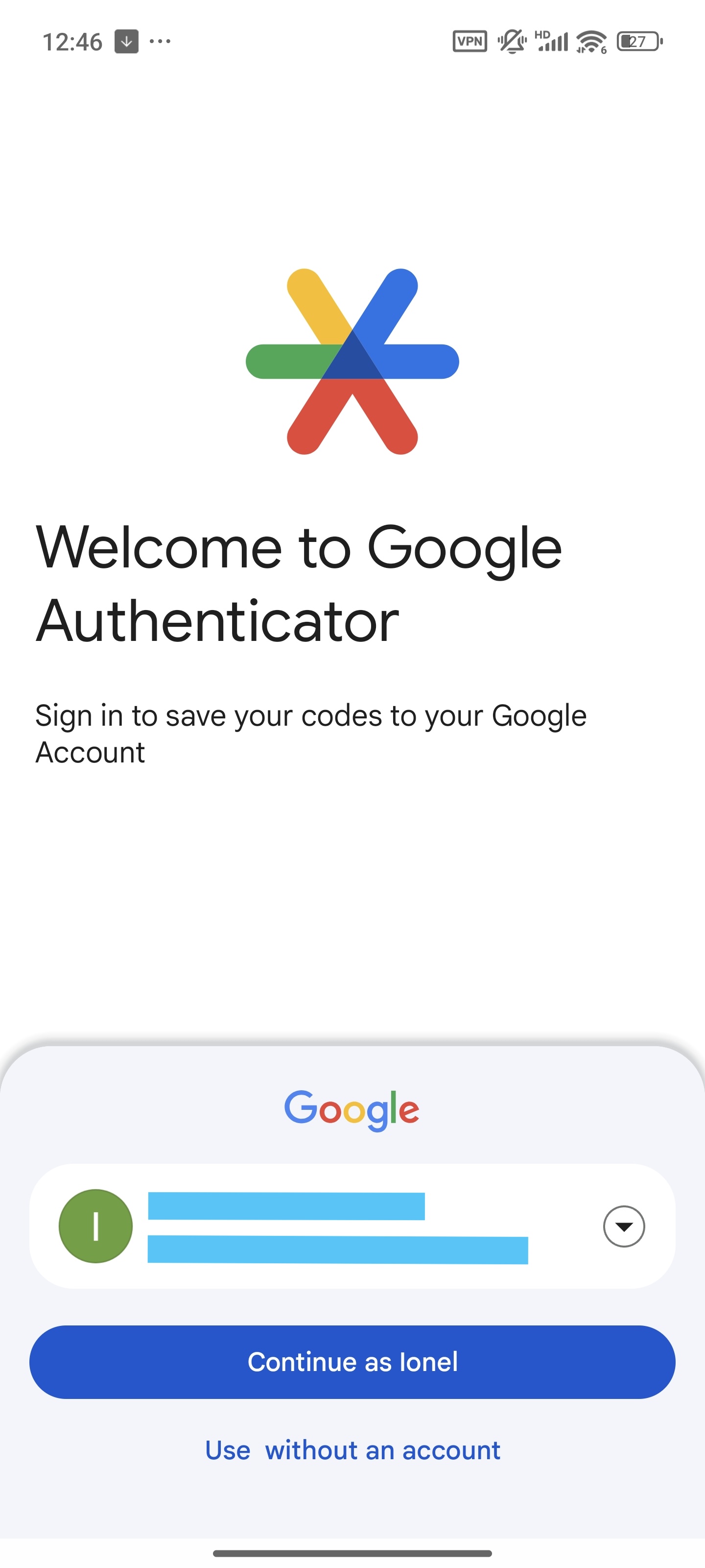 How to Set Up Google Authenticator for Odin on Mobile?