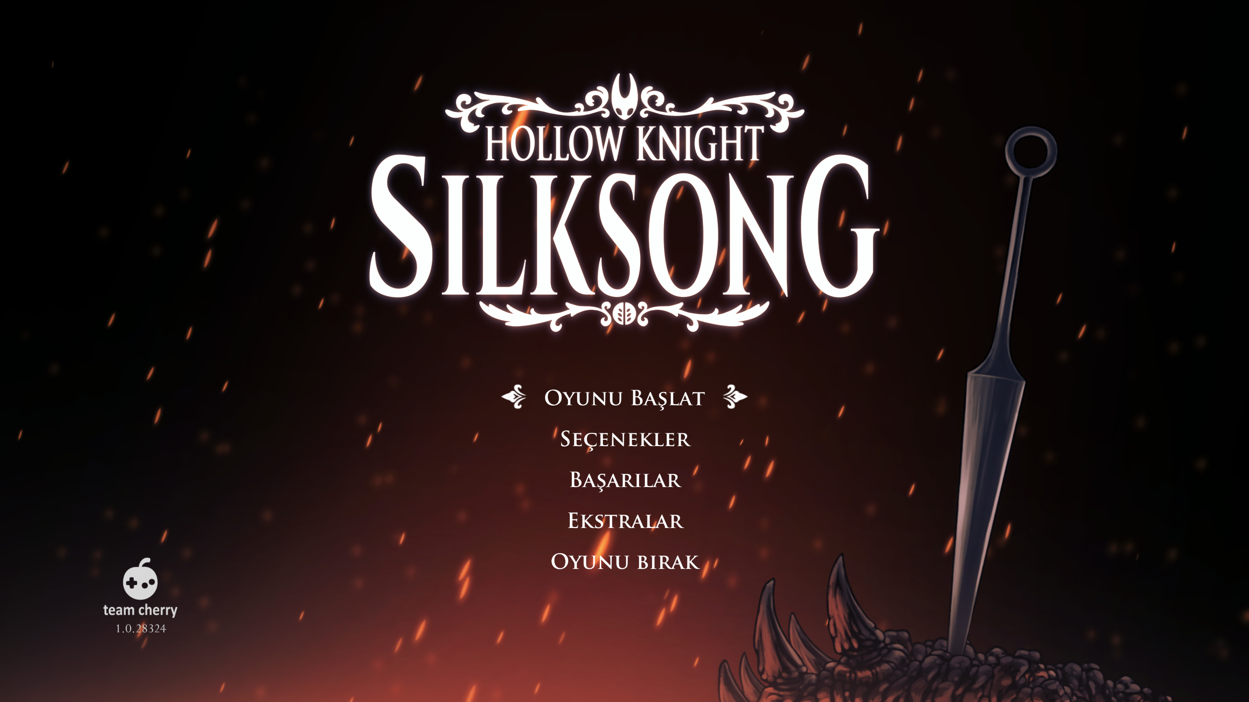 Play Hollow Knight: Silksong in Turkish