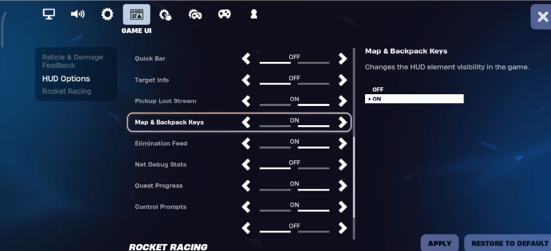 Net Debug Stats Setting