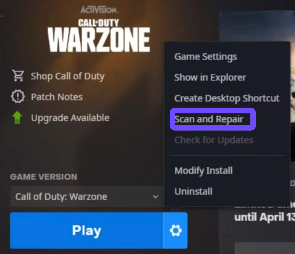 can't get past this sign in screen mw4