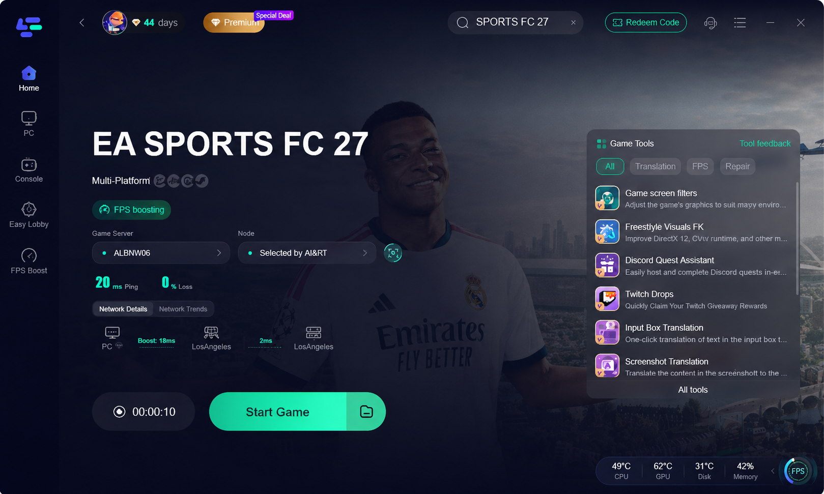 fc 27 failed to connect to opponent