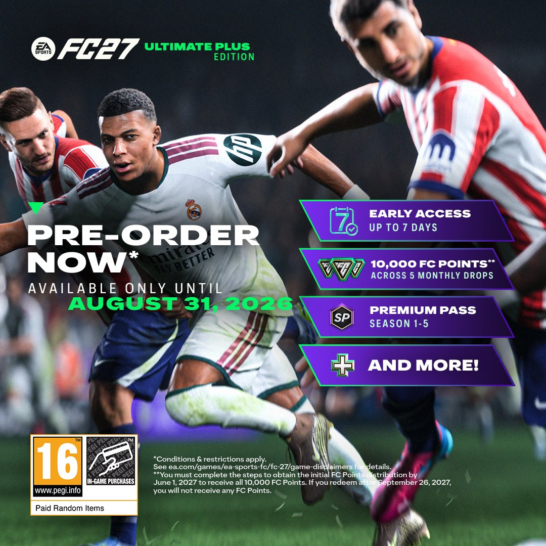 fc 27 10 hour trial