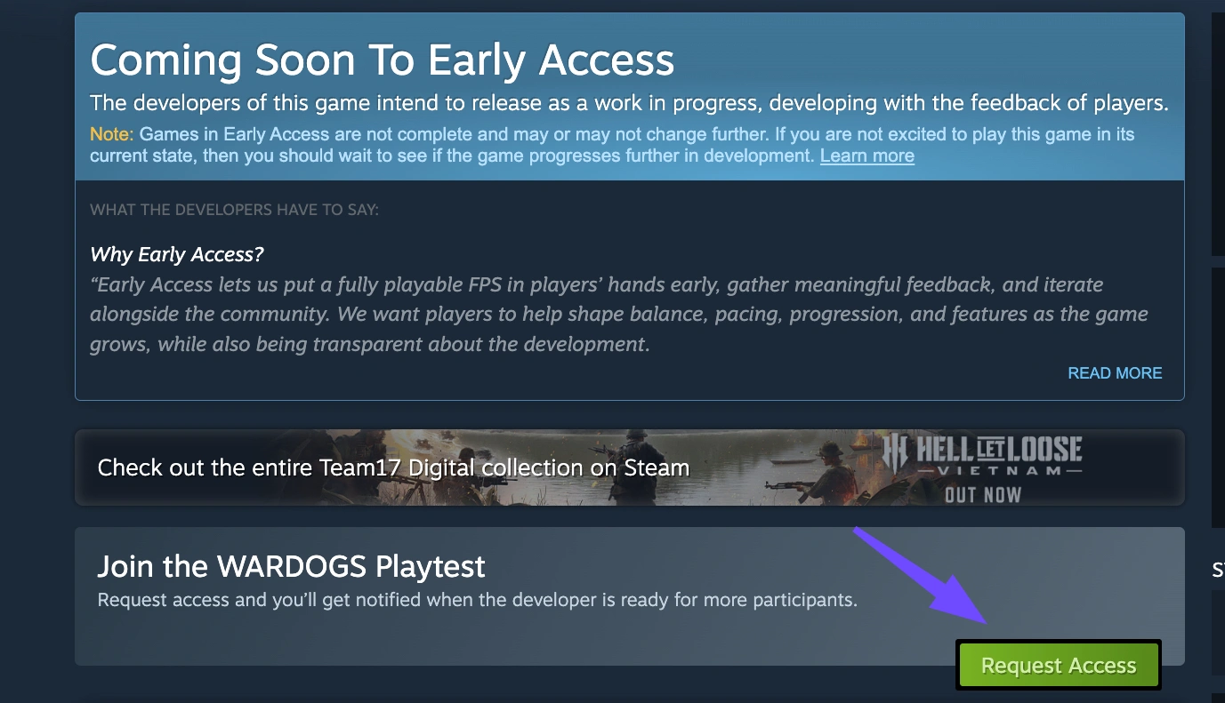 wardogs beta start time