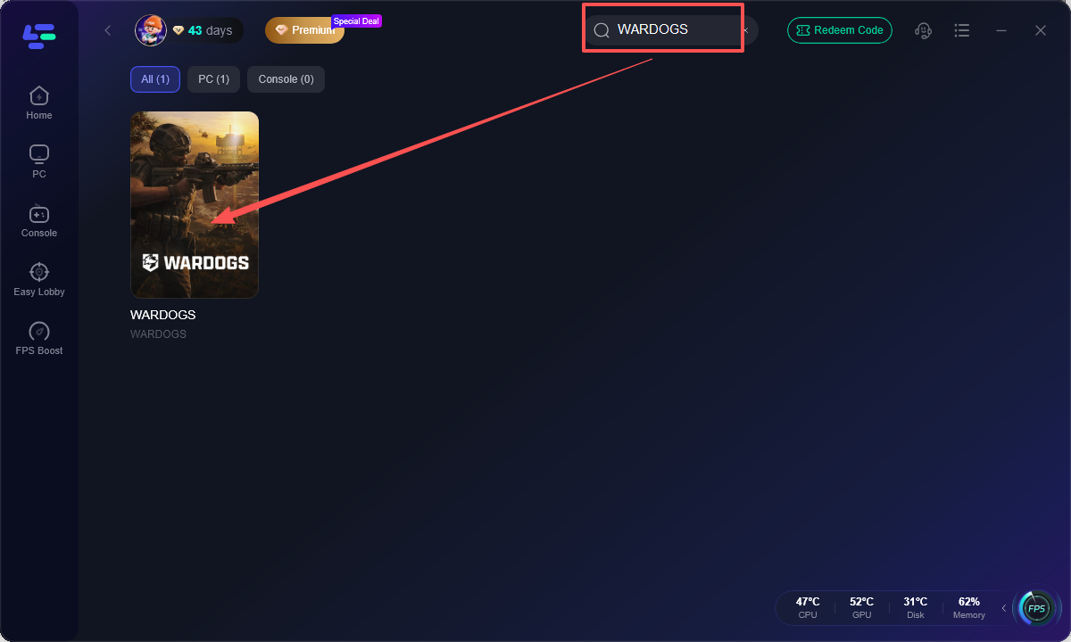 wardogs beta