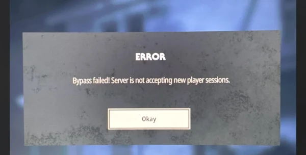 Bypass Failed Error