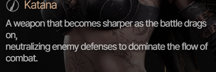 Katana Playstyle