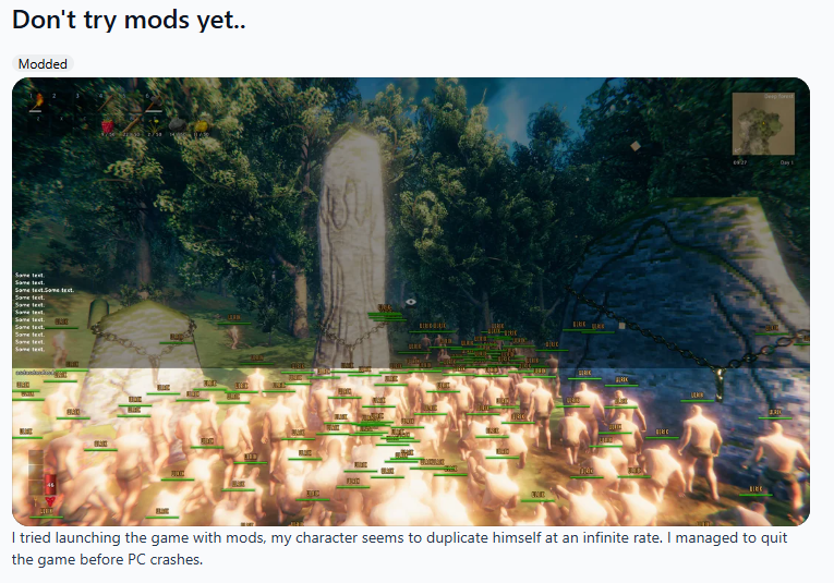 vaheim mod not working