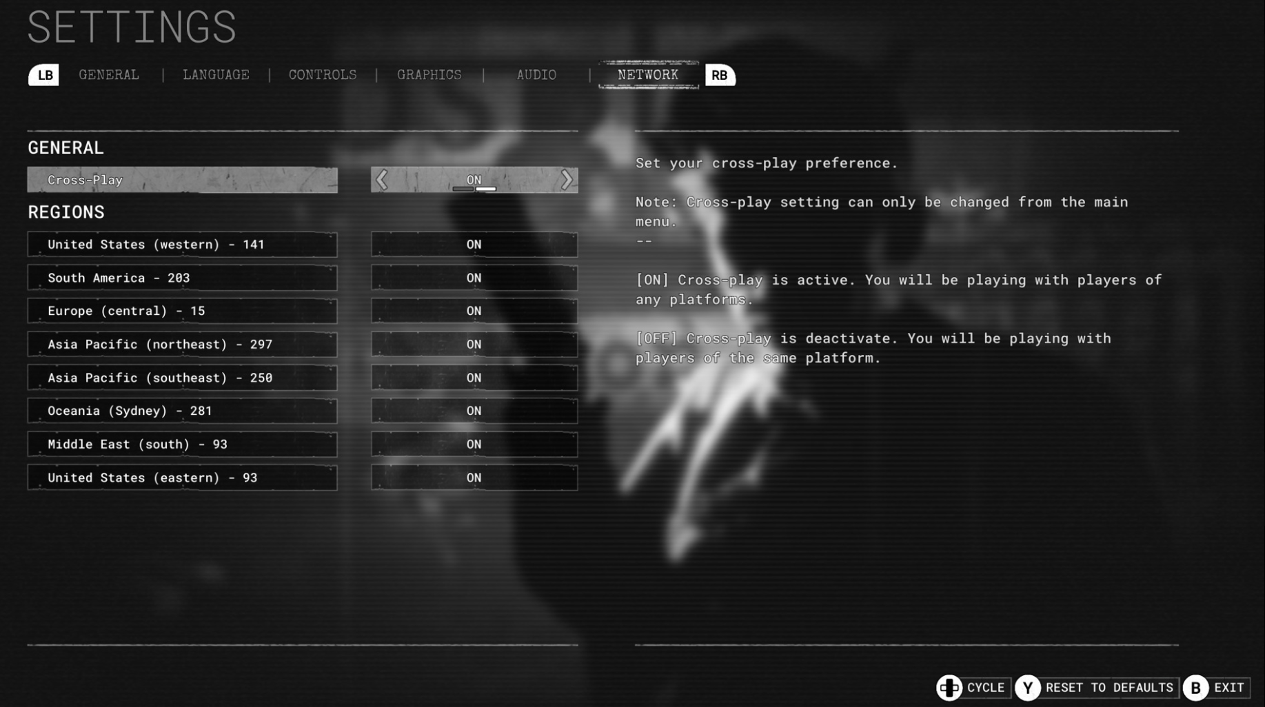 the outlast trials network settings