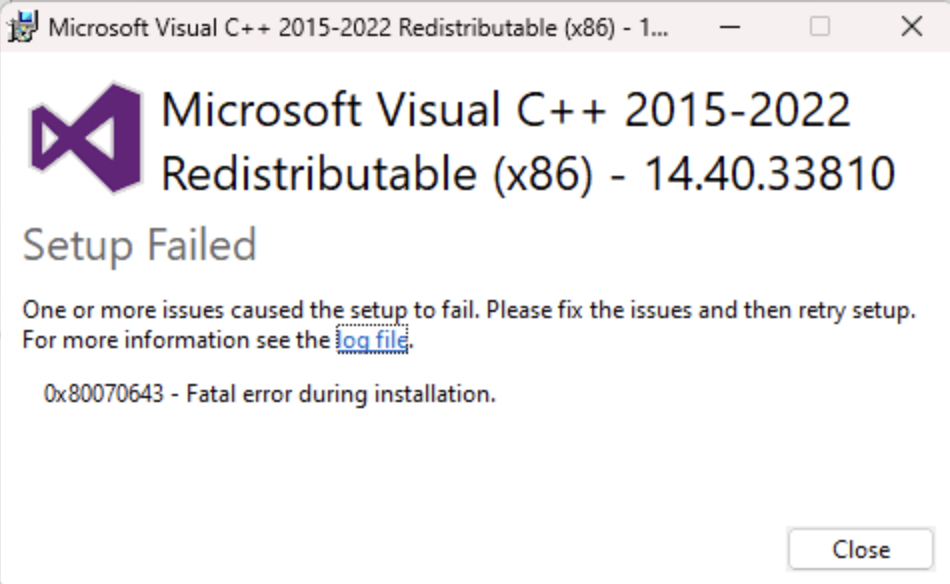 Graphics Drivers and Visual C++ Updates_Step 4